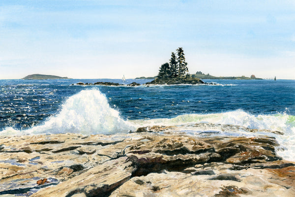 Ocean Point Print